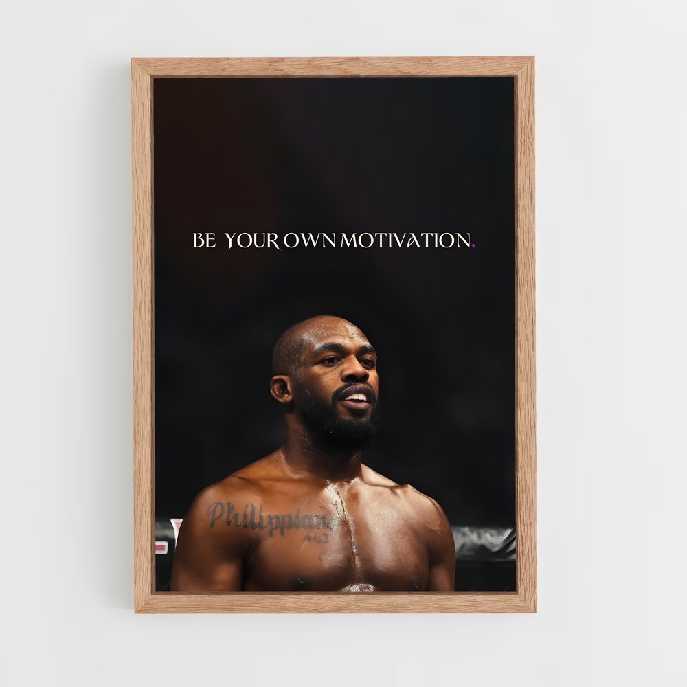 Poster Jon jones – affiche MMA (vue 4)